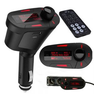 LCD Leitor Transmissor FM Auto MP3 Carro USB AUX
