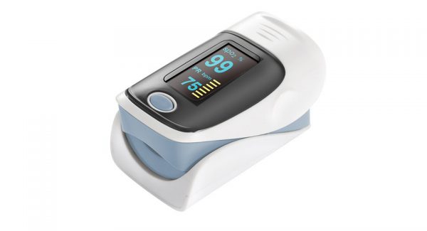 Oxímetro Monitor de Dedo SPO2 Pulso e Oxigénio no Sangue
